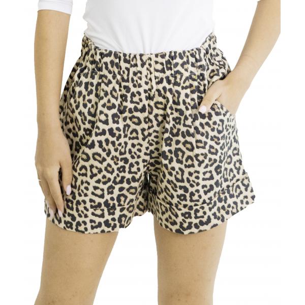 Pantaloncino leopardato Only